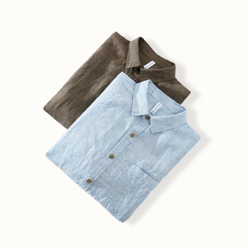 Bloemfontein Long Sleeve Linen Button Up