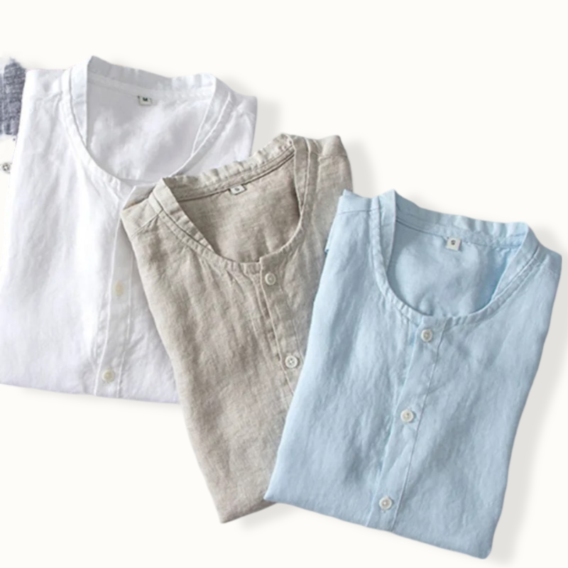 Roseau Linen Long Sleeve Shirt