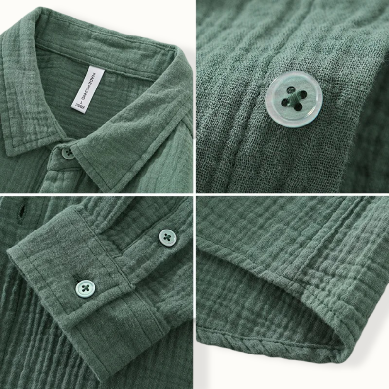 Gattendorf Pleated Button Up