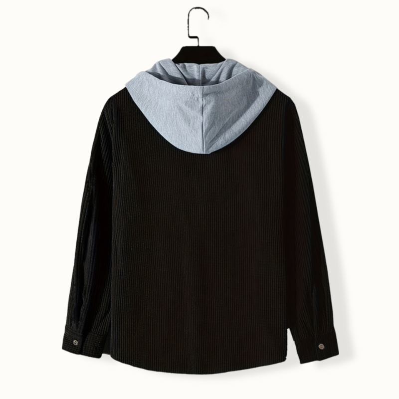 Solterra Button Up Waffle Hoodie