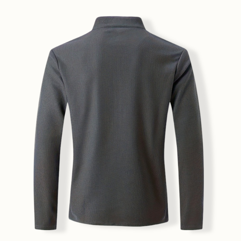 Tashkent Lapel Button Up Long Sleeve Shirt
