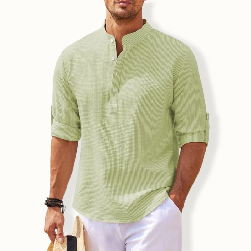 Accra Linen Long Sleeve Shirt