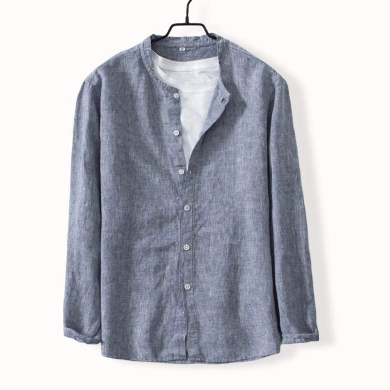 Roseau Linen Long Sleeve Shirt