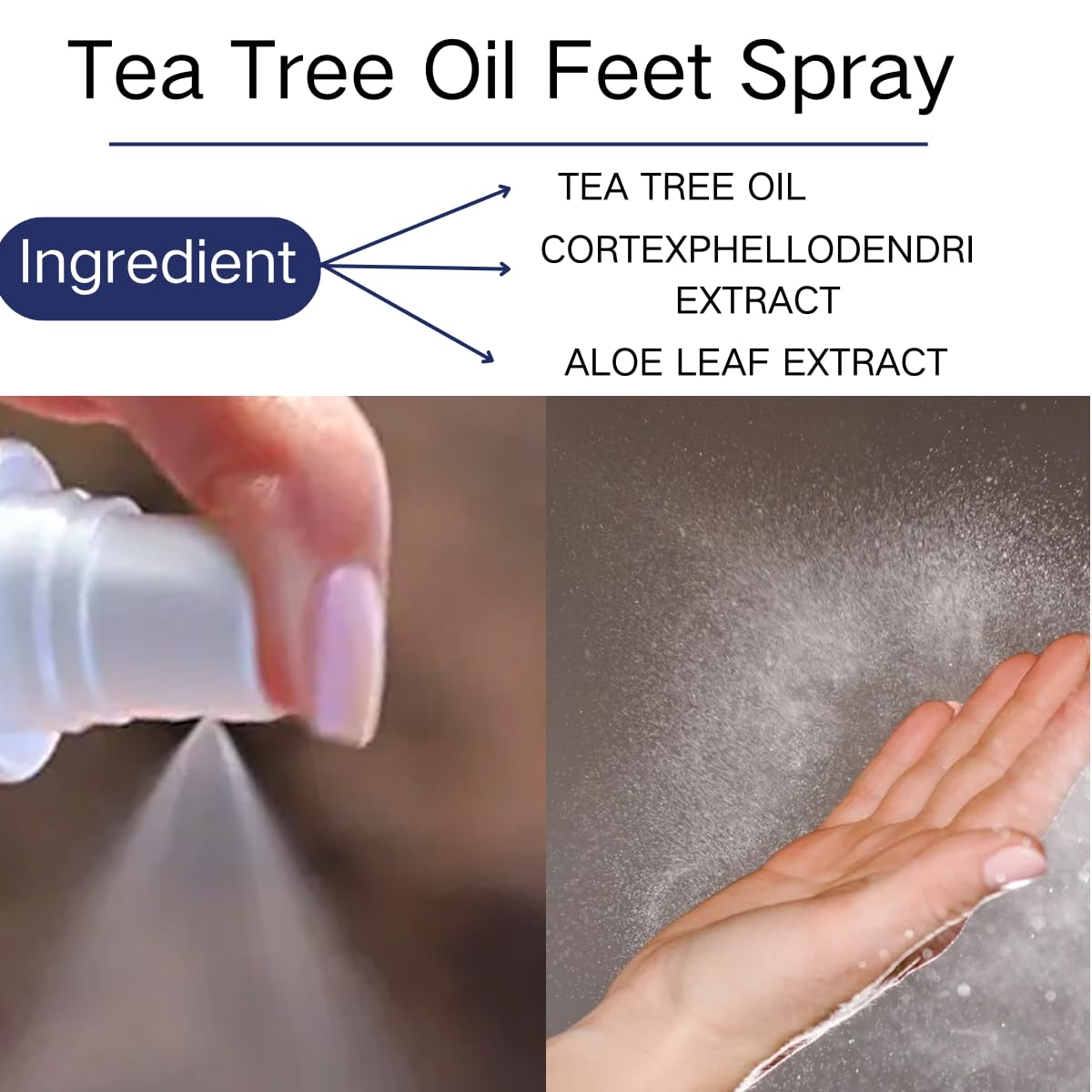 Tea Tree Oil Foot Spray
