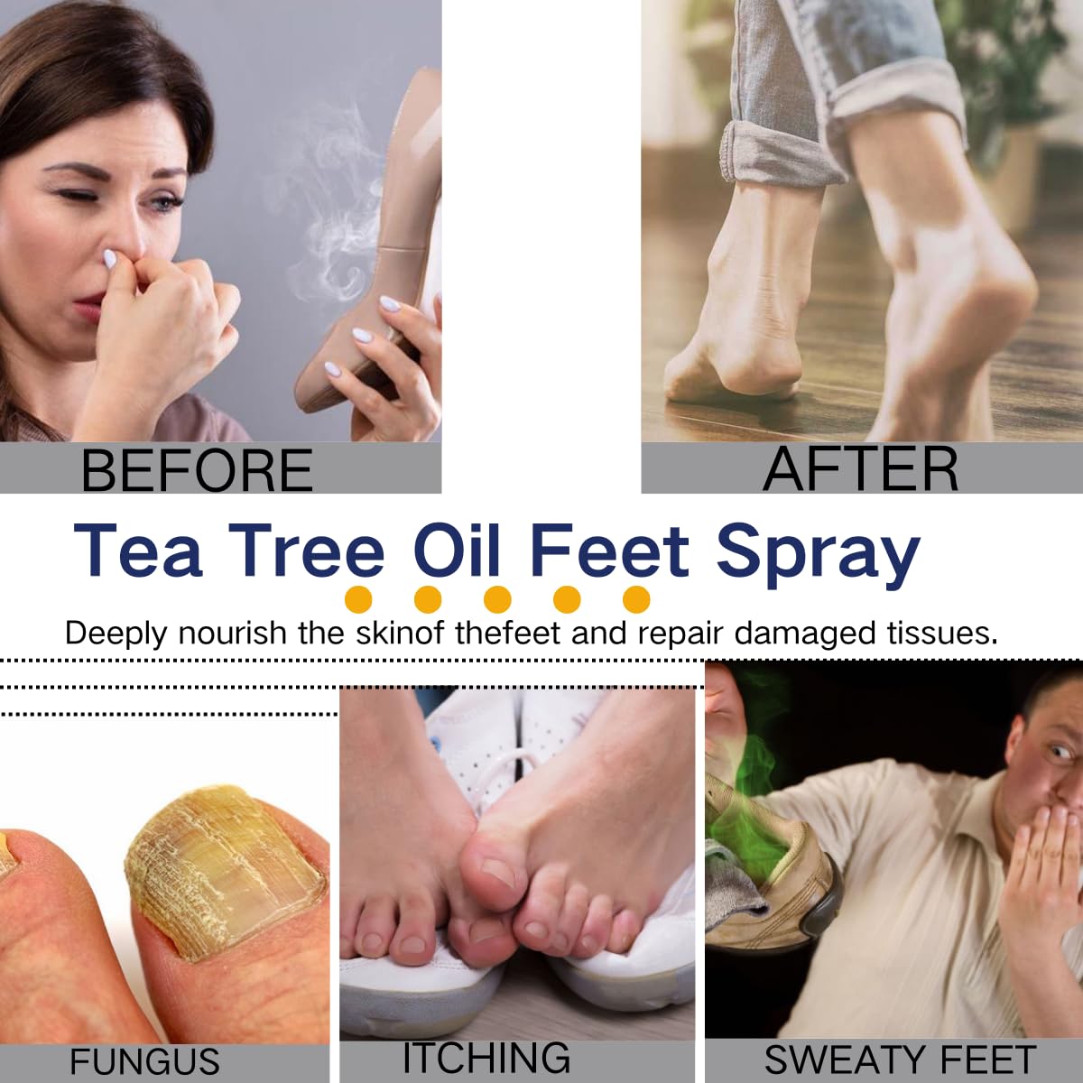 Tea Tree Oil Foot Spray