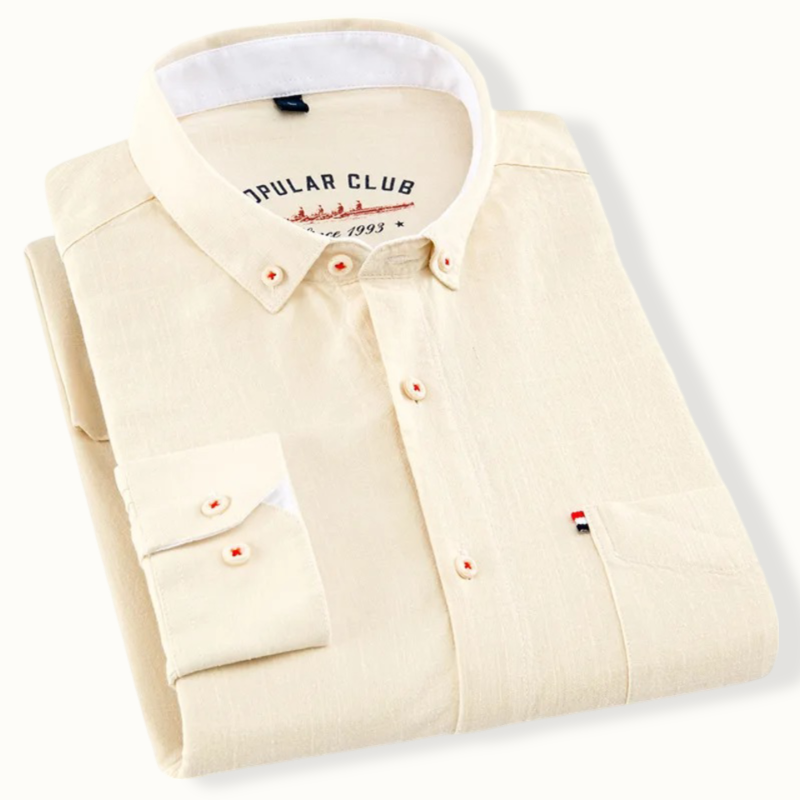 Lichfield Linen Longsleeve Button Up