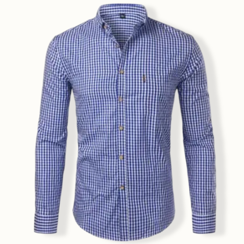 Tome Plaid Slim Fit Button Up