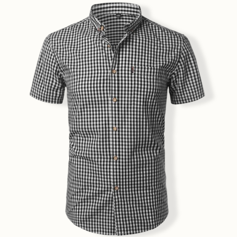 Tome Plaid Slim Fit Button Up