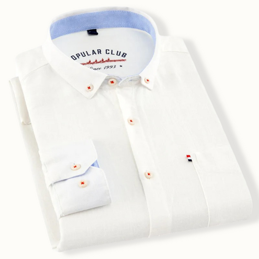 Lichfield Linen Longsleeve Button Up