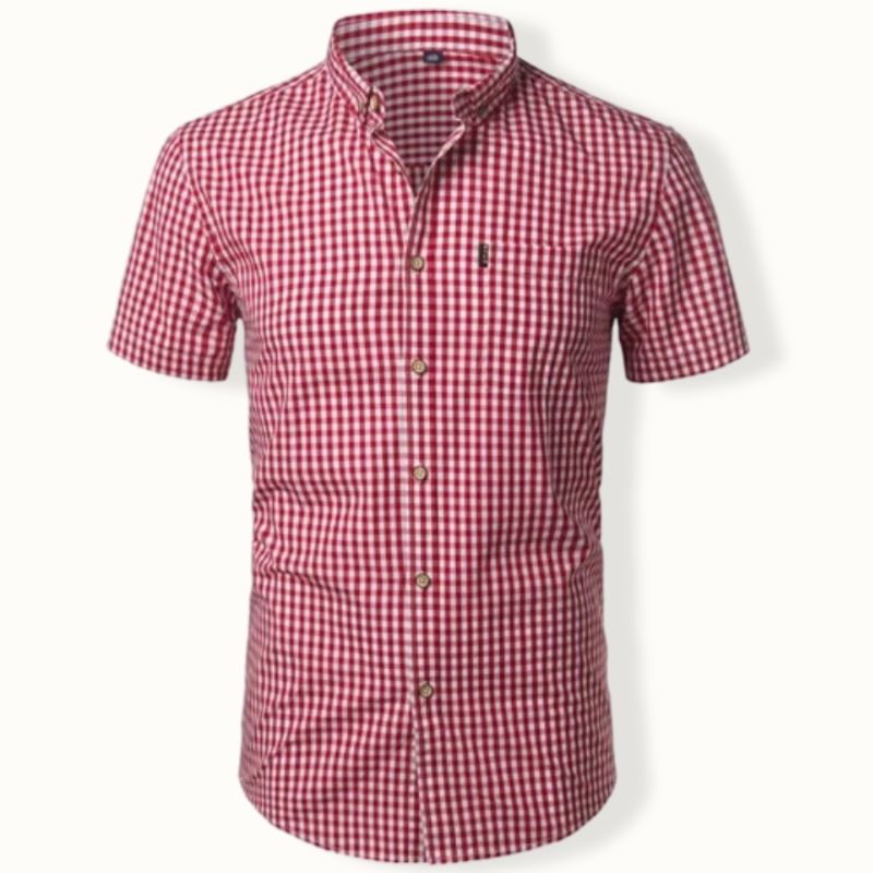 Tome Plaid Slim Fit Button Up