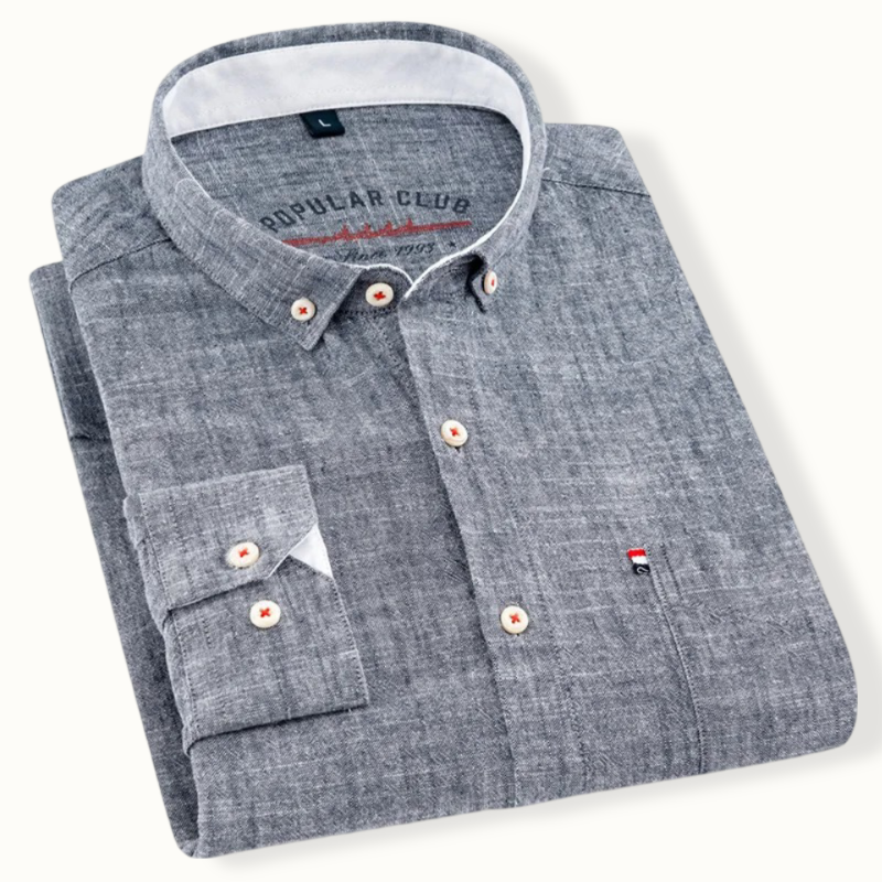 Lichfield Linen Longsleeve Button Up