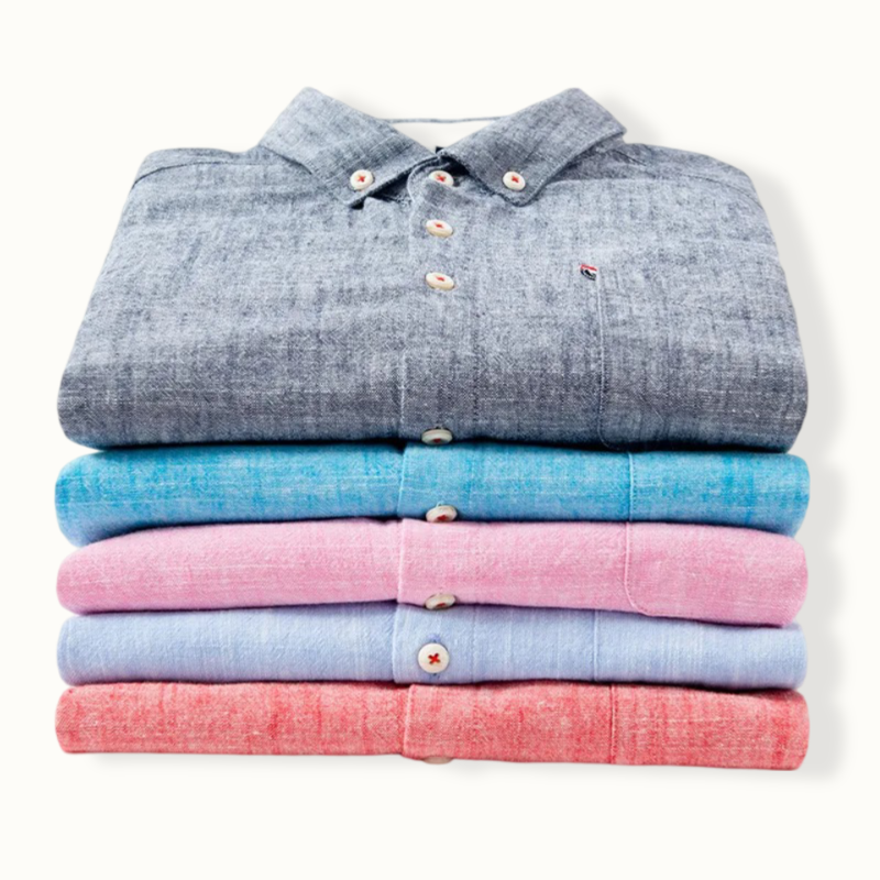 Lichfield Linen Longsleeve Button Up