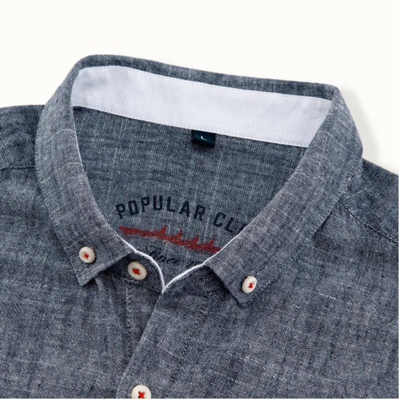 Lichfield Linen Longsleeve Button Up