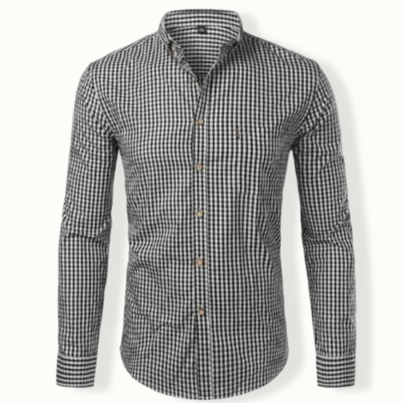 Tome Plaid Slim Fit Button Up