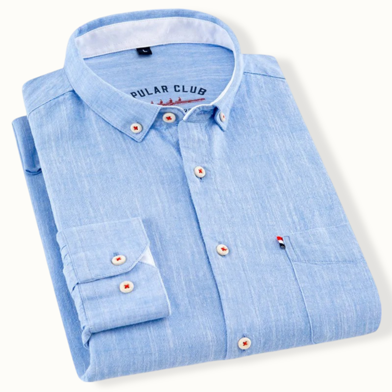 Lichfield Linen Longsleeve Button Up