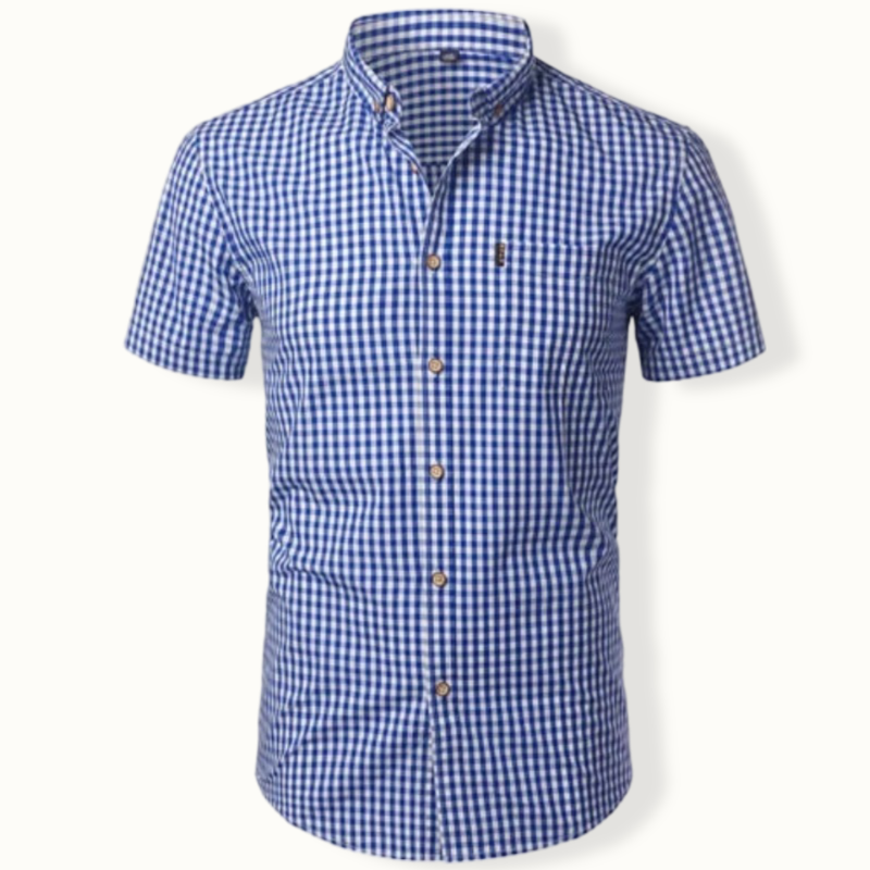 Tome Plaid Slim Fit Button Up