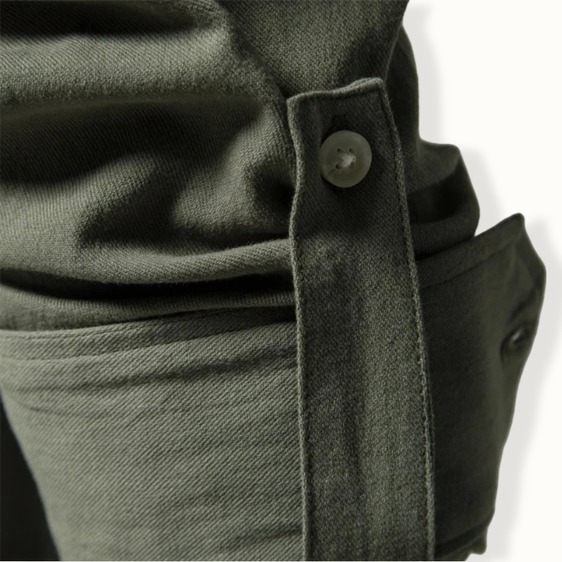 Gleno Double Pockets Button Up