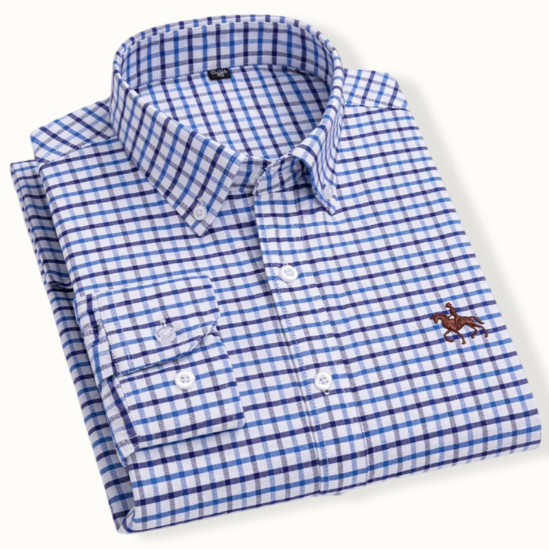 Muscat Single Pocket Plaid Button Up