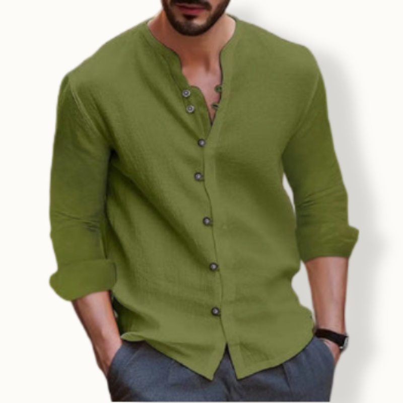 Sorrento Button Up Linen Shirt