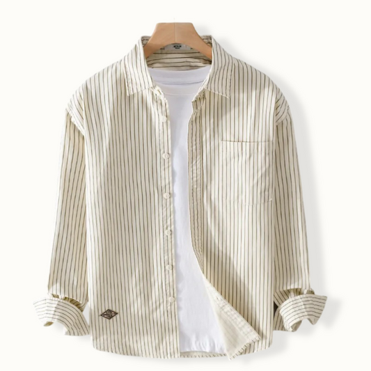 Lublin Cargo Striped Button Up