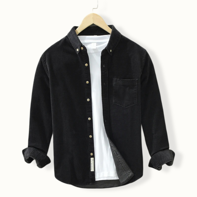 Damascus Long Sleeve Corduroy Button Up