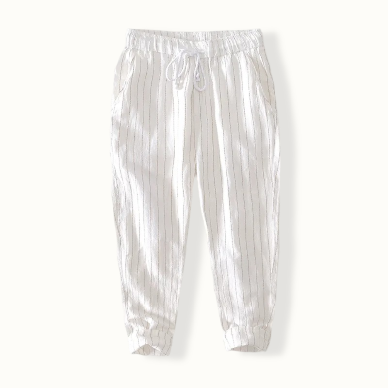 Durham Linen Ankle Length Pants