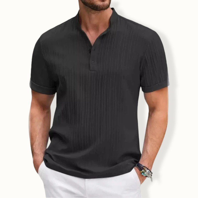 Abilene Striped Henry T Shirt