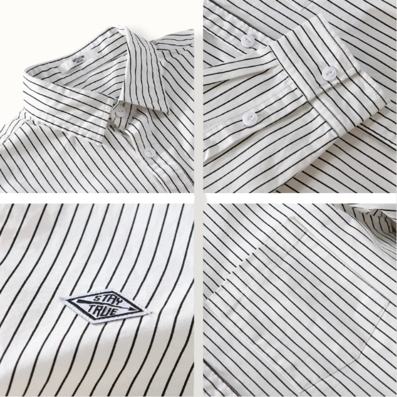 Lublin Cargo Striped Button Up