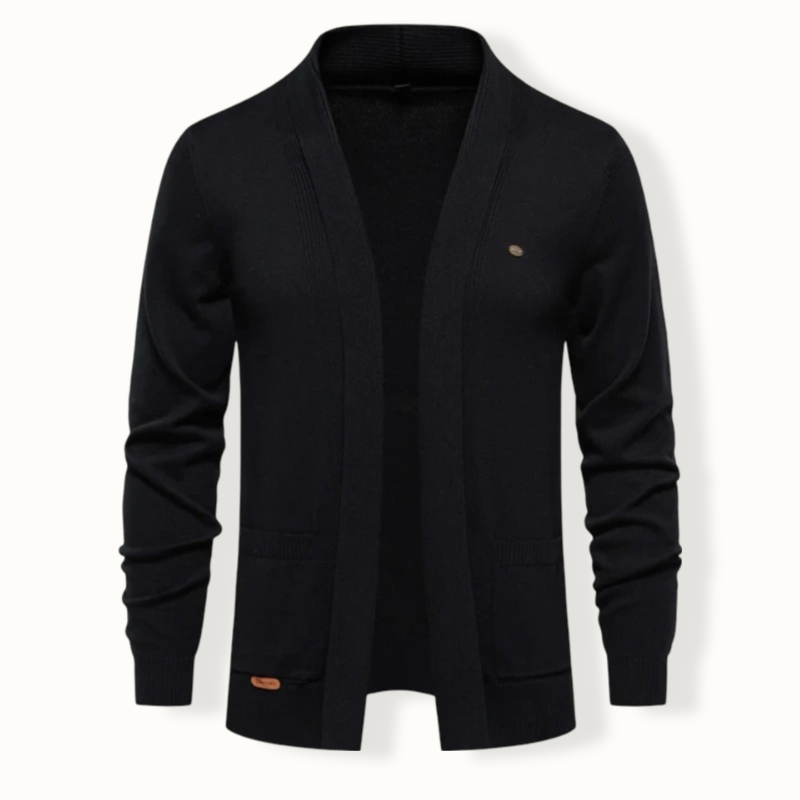 Maubara Turn Down Collar Knitted Cardigan