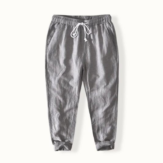 Durham Linen Ankle Length Pants