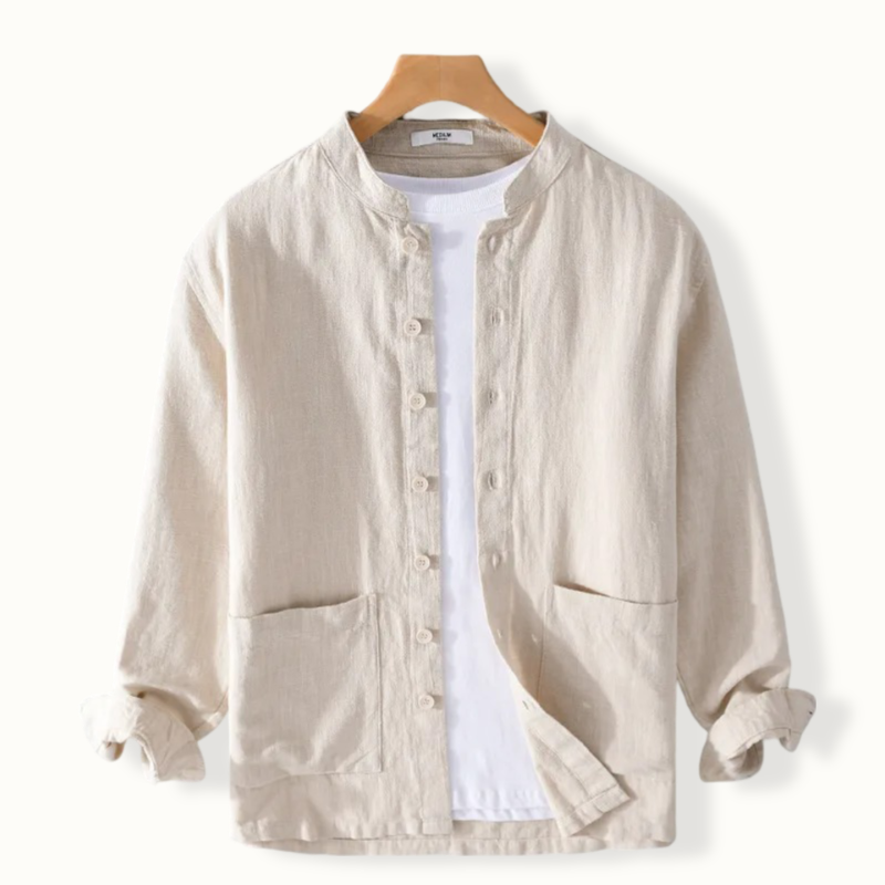 Niue Linen Casual Long Sleeve Shirt
