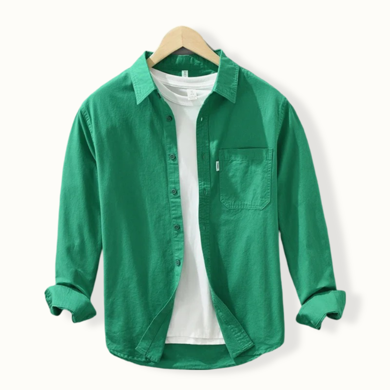 Tangier Button Up with Pocket