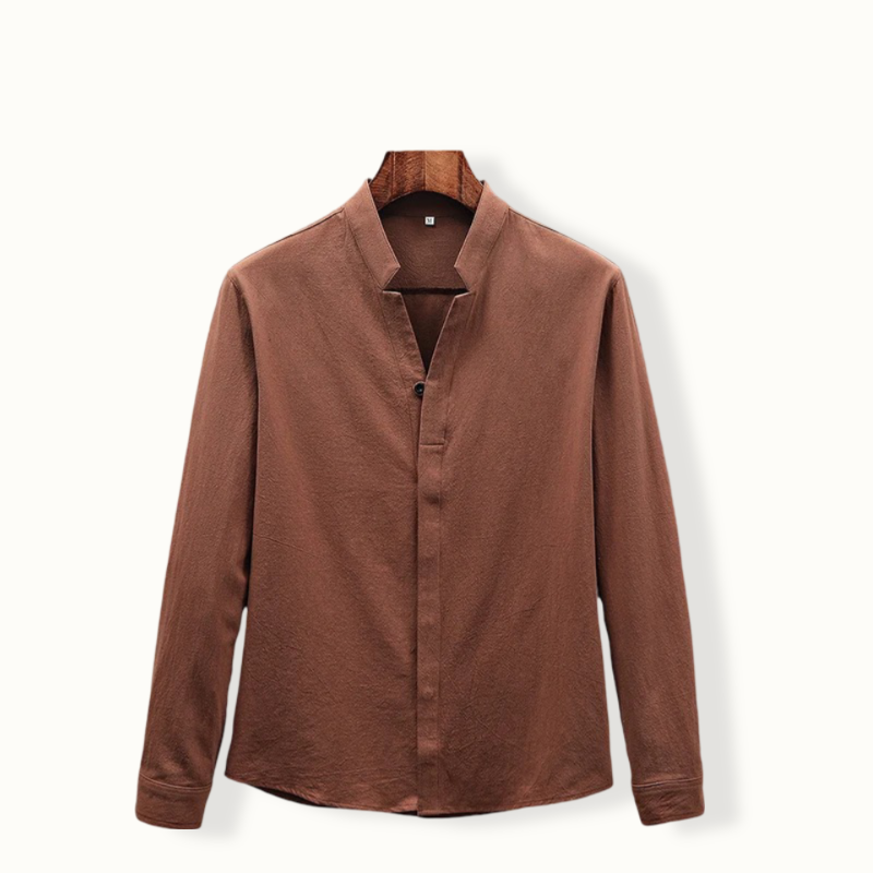 Vilnius Linen Crepe Shirt