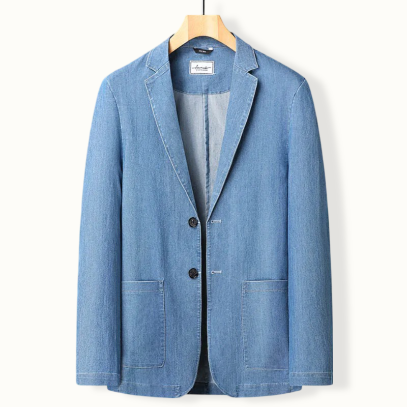 Wakefield Monochrome Denim Coat