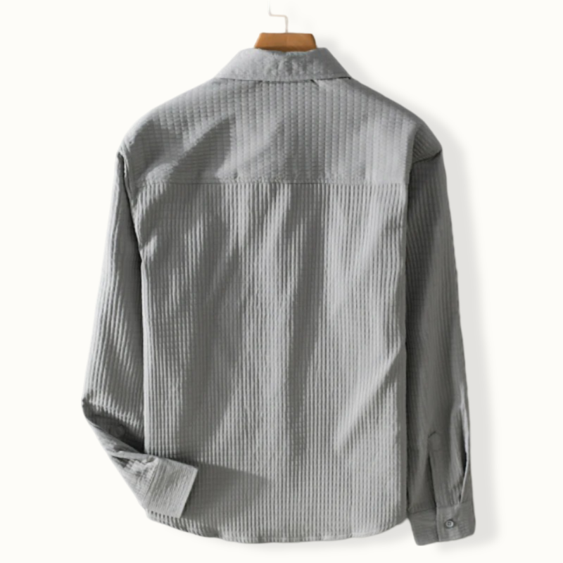 Odense Pleated Button Up