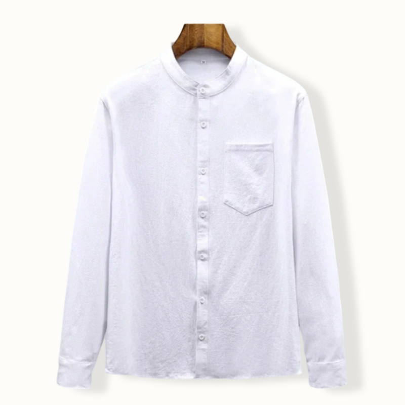 Vienna Linen Crepe Button Up