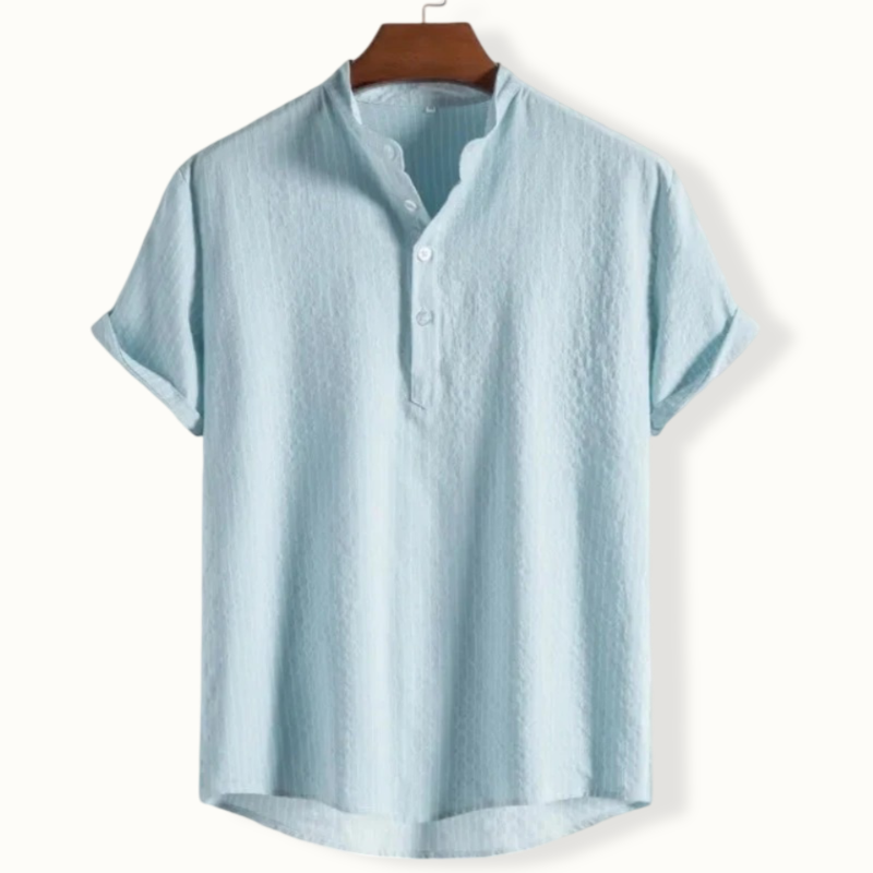 Chichester Striped Linen Polo