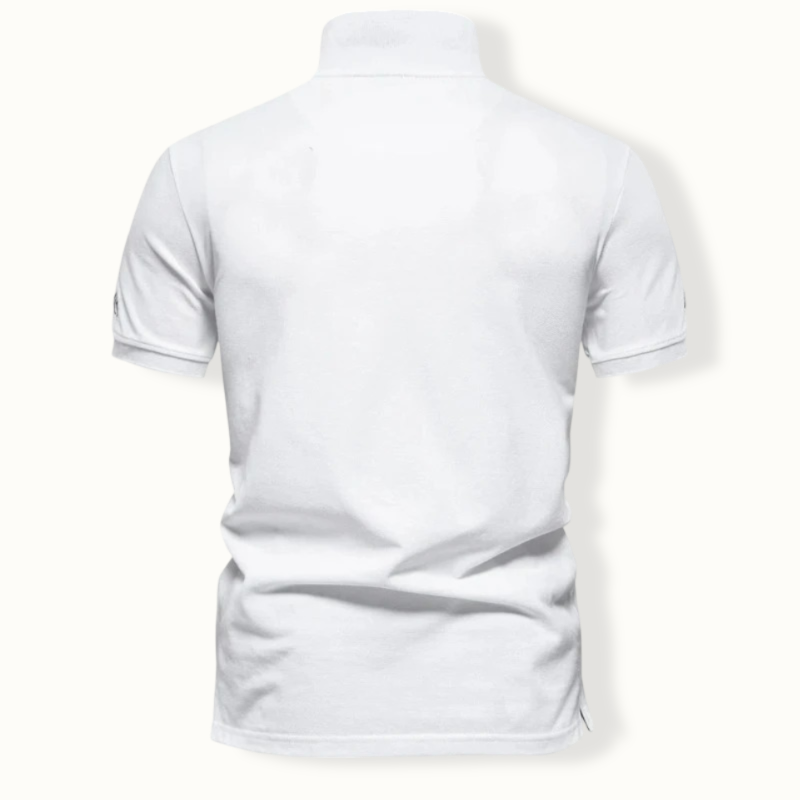 Quelicai Embroidered Polo