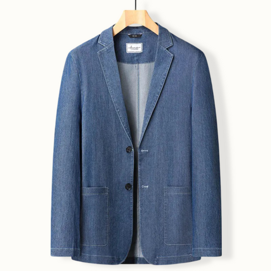 Wakefield Monochrome Denim Coat