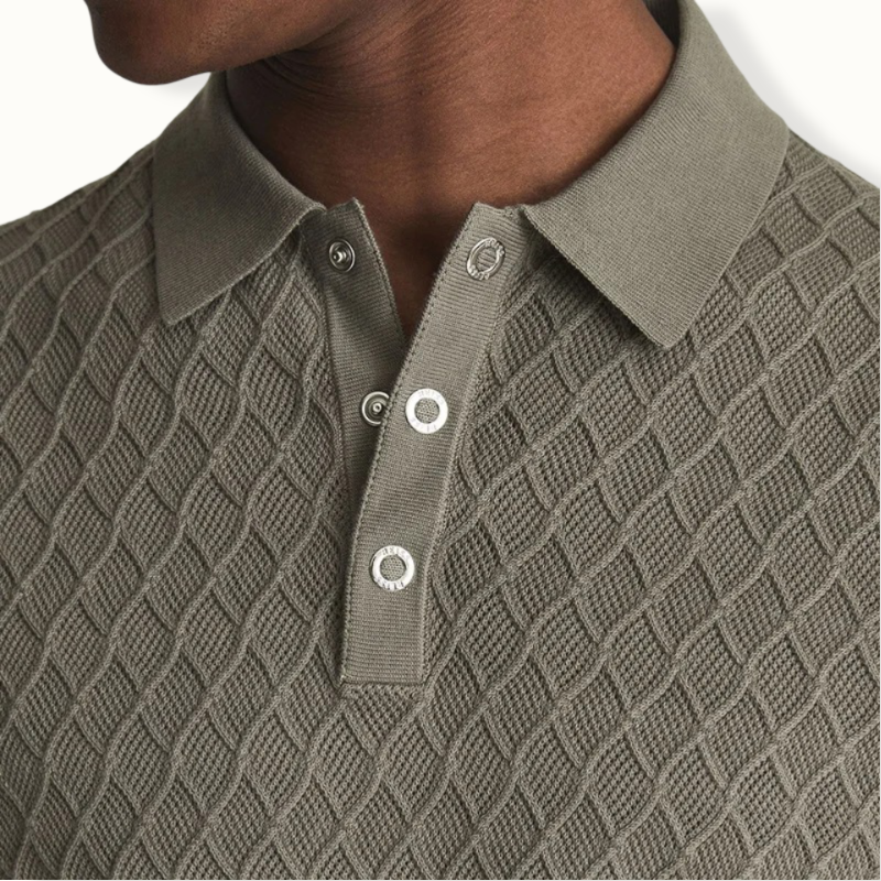 Loretto Vintage Knit Polo
