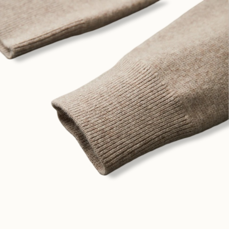 Luxe Cashmere Zip-Up Jacket