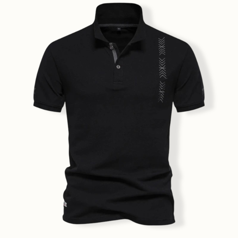 Quelicai Embroidered Polo