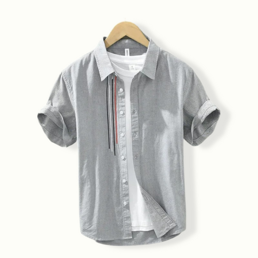 Genoa Turn Down Collar Button Up