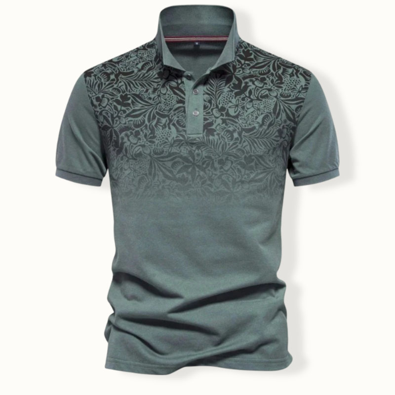 Gibraltar Gradient Hawaiin Polo