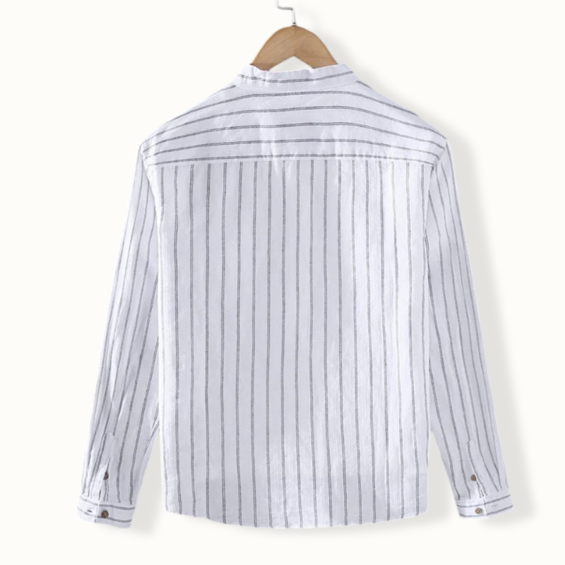 Pretoria Double Pocket Stand Collar Button Up