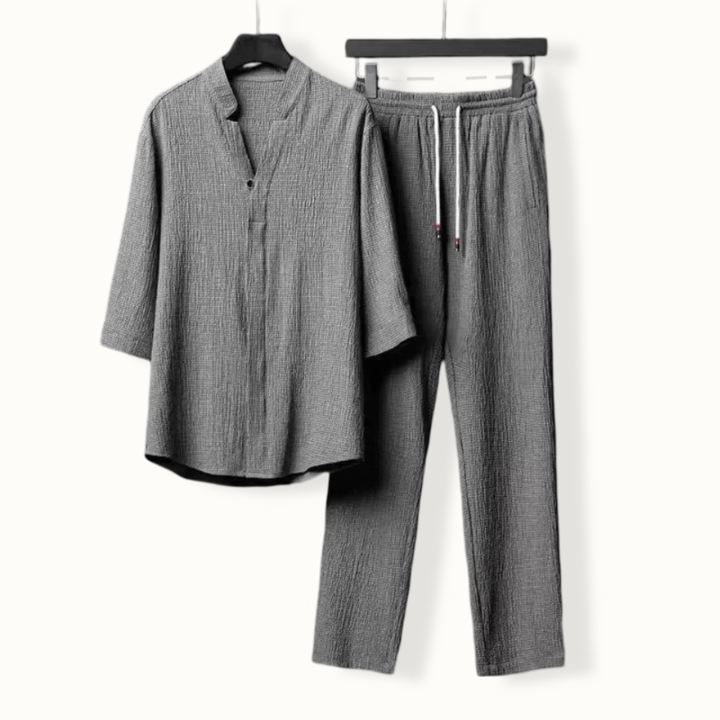 Slough Linen Two-Piece Set