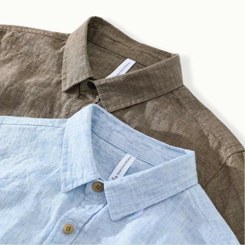Bloemfontein Long Sleeve Linen Button Up