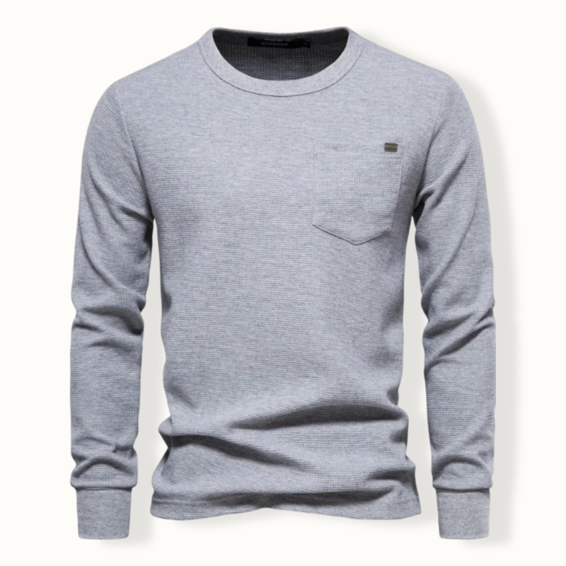 Fatuberlio Waffle Single Pocket Shirt
