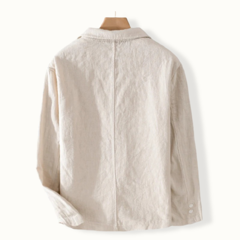 Vientiane Casual Linen Blazer