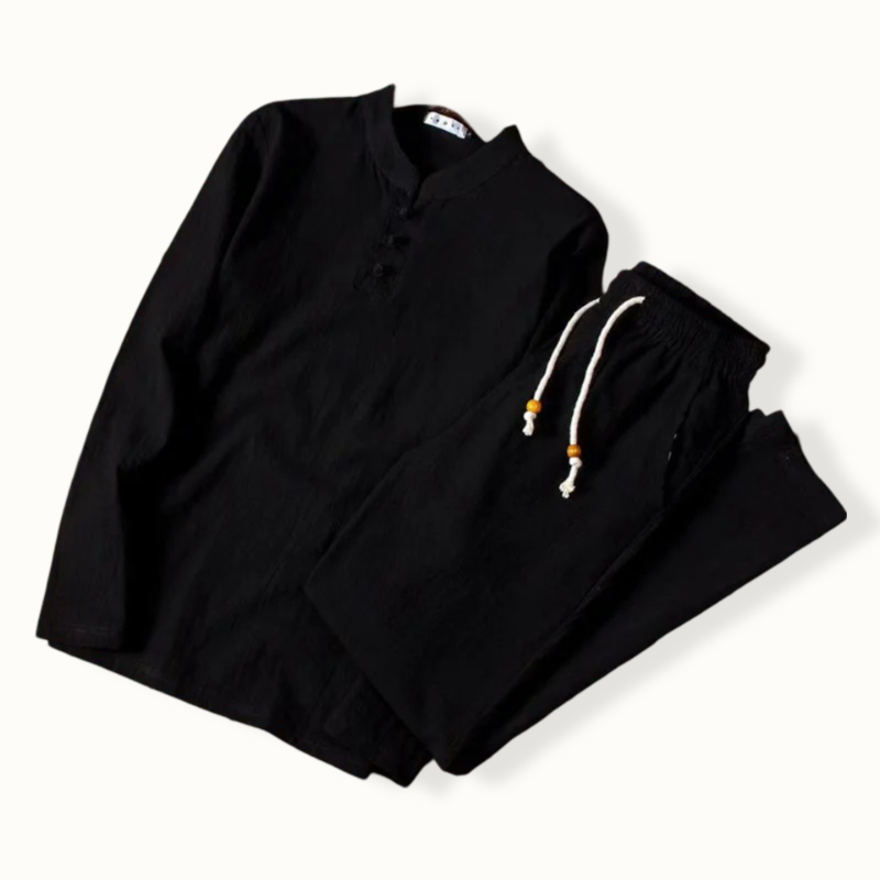 Kajaran Long Sleeve Shirt and Trouser  Set